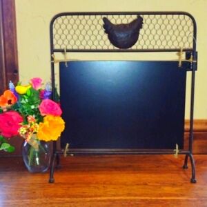NWT Decorative Country Chalkboard/ Memo Board